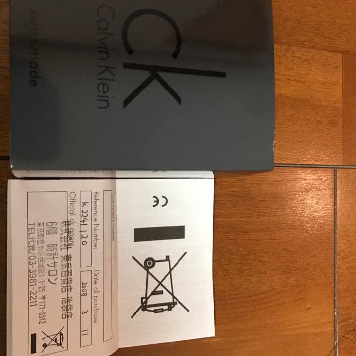 【こーさん専用】カルバンクライン 腕時計【箱付】