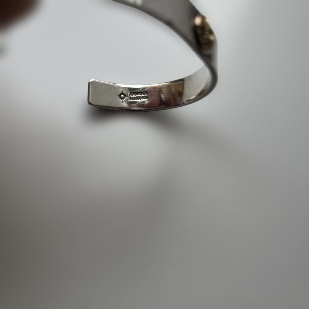 ARIZONA FREEDOM 平打ちバングル K18 太陽神ブレスレット