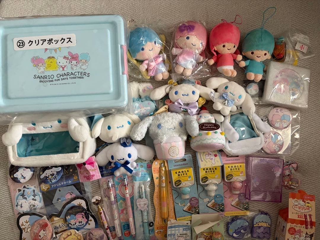 サンリオ ガチャガチャ マスコット おもちゃ めじるしチャーム等 まとめ売り