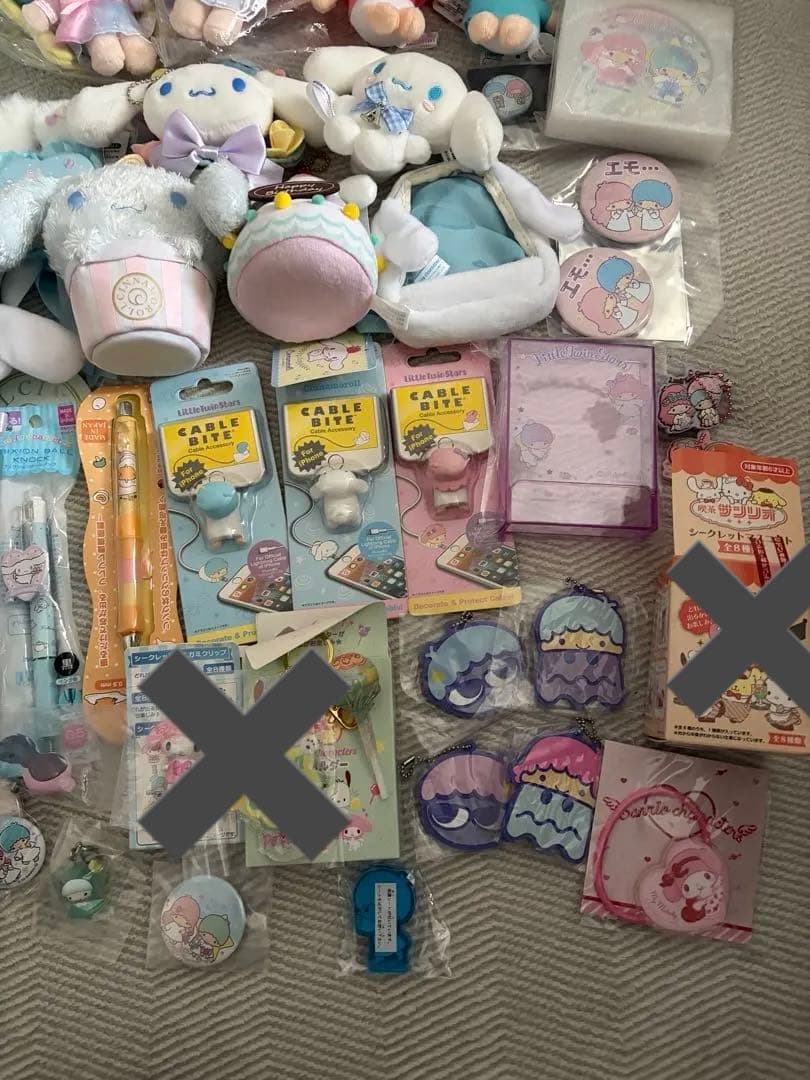サンリオ ガチャガチャ マスコット おもちゃ めじるしチャーム等 まとめ売り