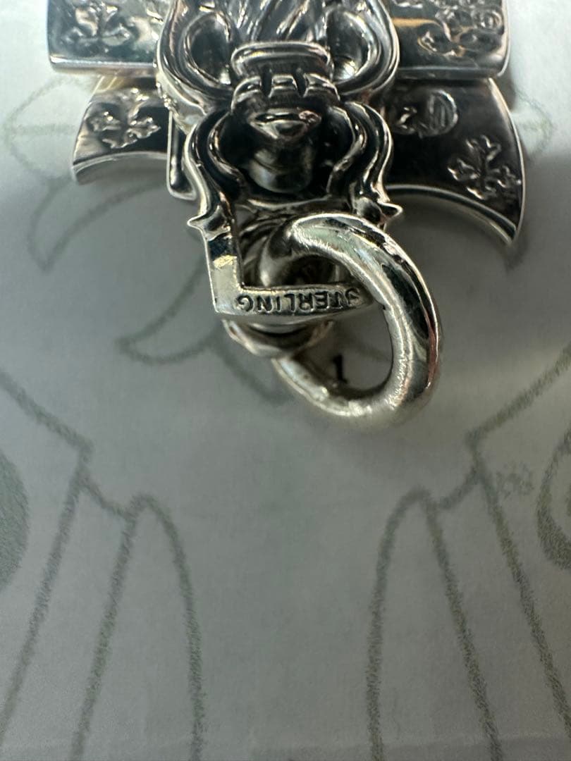 CHROME HEARTSクロムハーツ　スリートリンケッツ 天然ルビーパヴェ