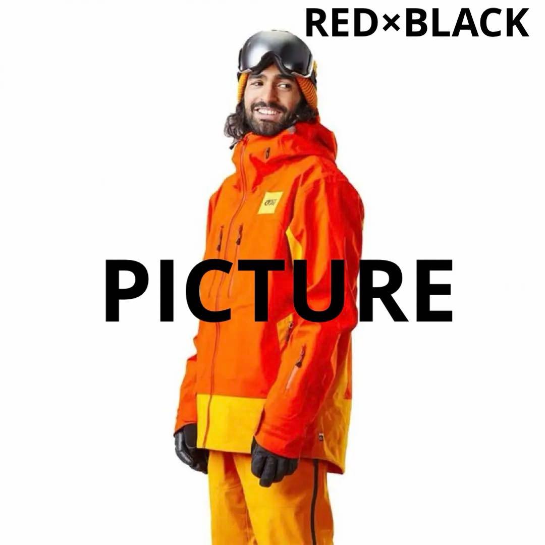 -*-様 極美品PICTURE スノーボードウェア ビブパンツ ラマさん 上下別