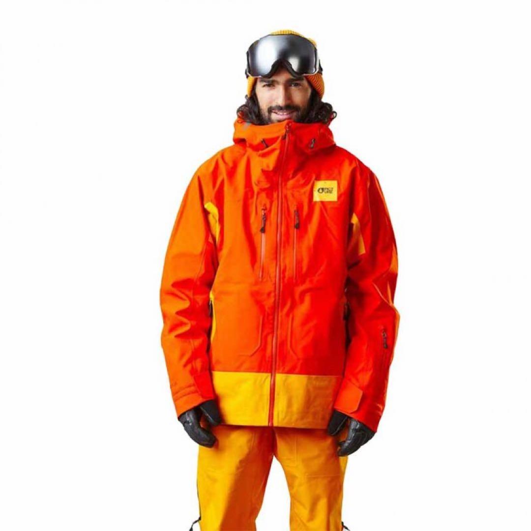 -*-様 極美品PICTURE スノーボードウェア ビブパンツ ラマさん 上下別