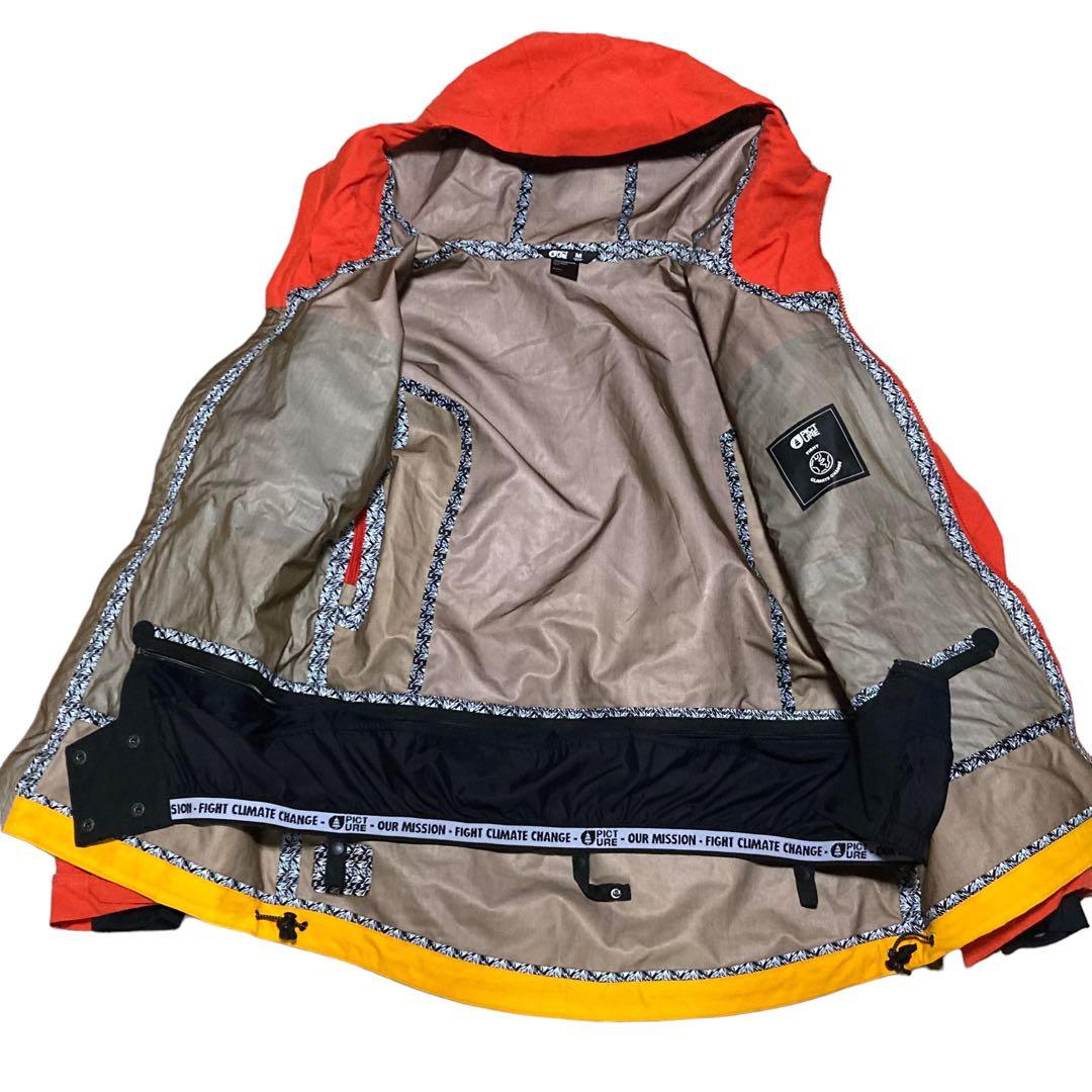 -*-様 極美品PICTURE スノーボードウェア ビブパンツ ラマさん 上下別