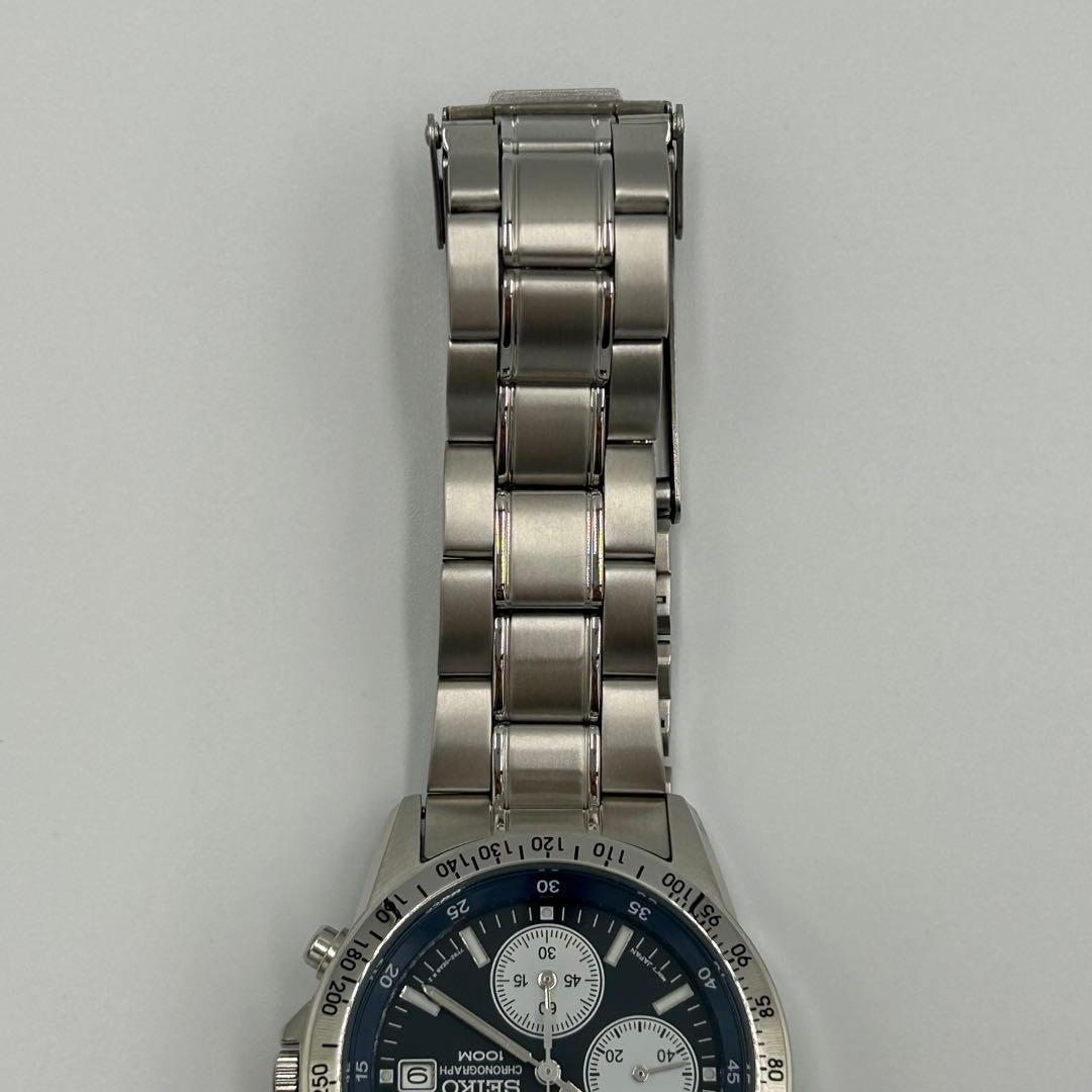 ✨極美品✨SEIKO セイコー ソーラー 7T92-0DW0 クロノグラフ 紺