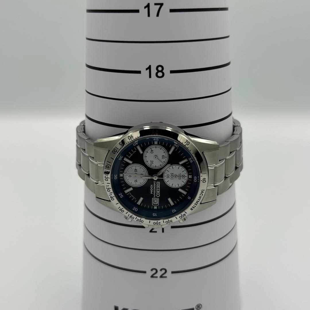 ✨極美品✨SEIKO セイコー ソーラー 7T92-0DW0 クロノグラフ 紺