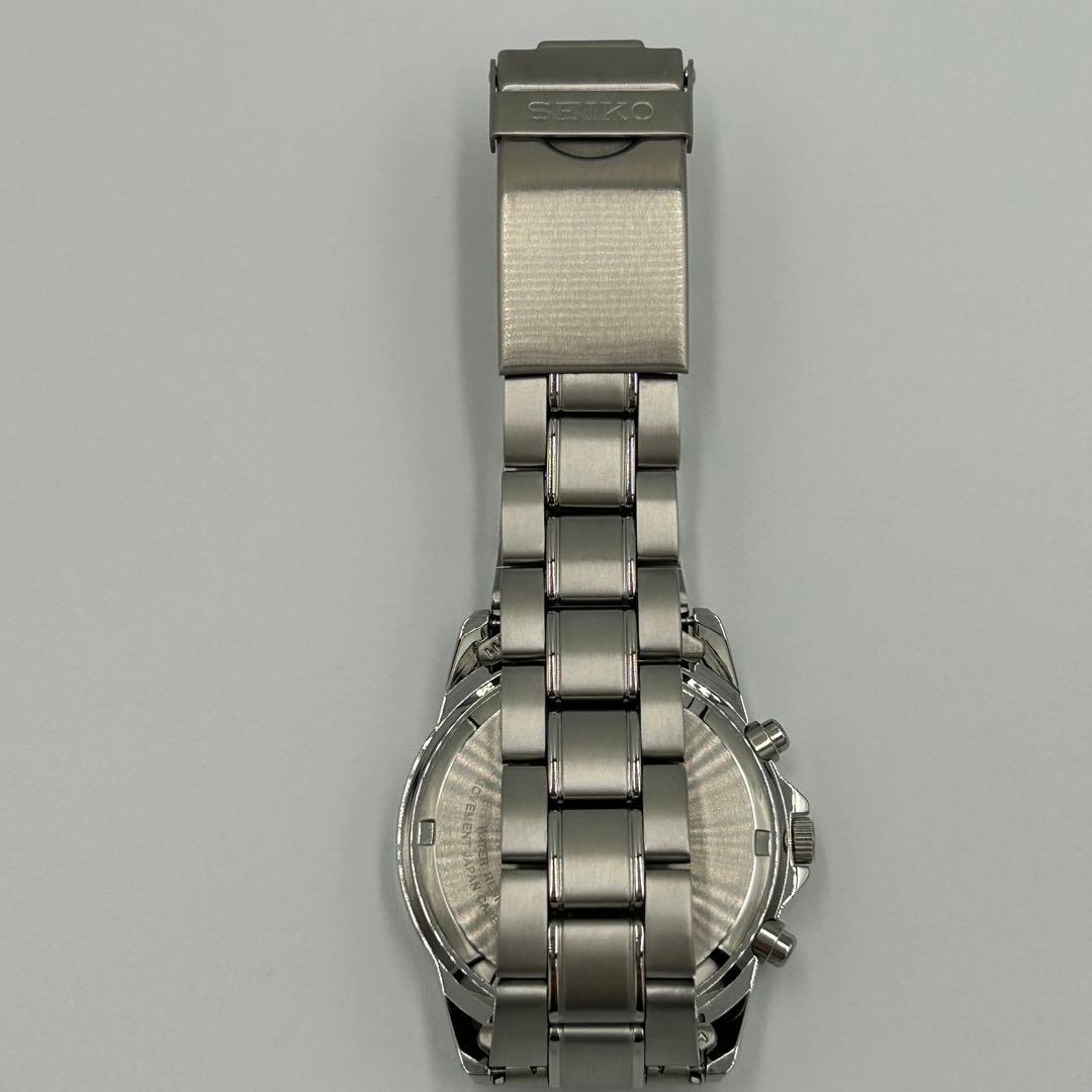 ✨極美品✨SEIKO セイコー ソーラー 7T92-0DW0 クロノグラフ 紺