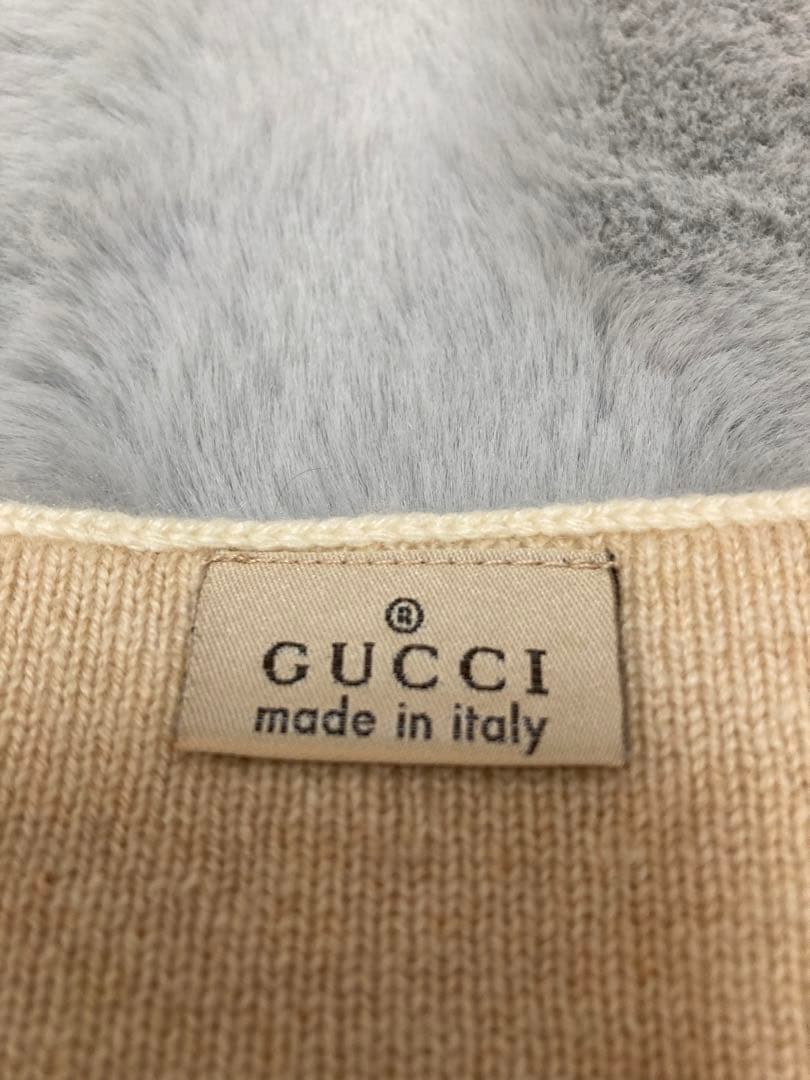 ☆GUCCI☆ GG柄　カシミア　ブランケット　膝掛け