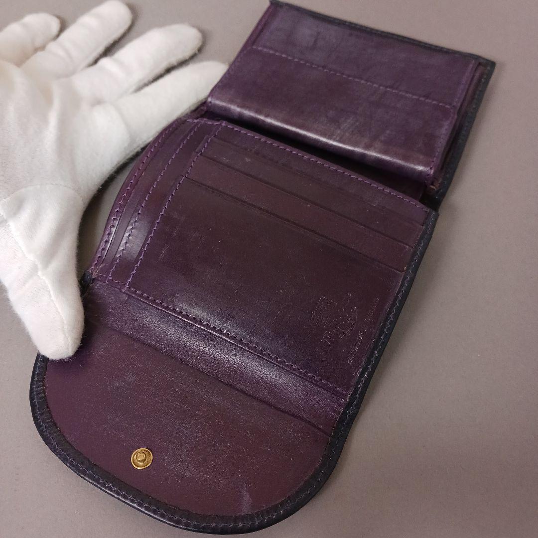 682/美品/Whitehouse Cox/財布/ブライドルレザー/三つ折り