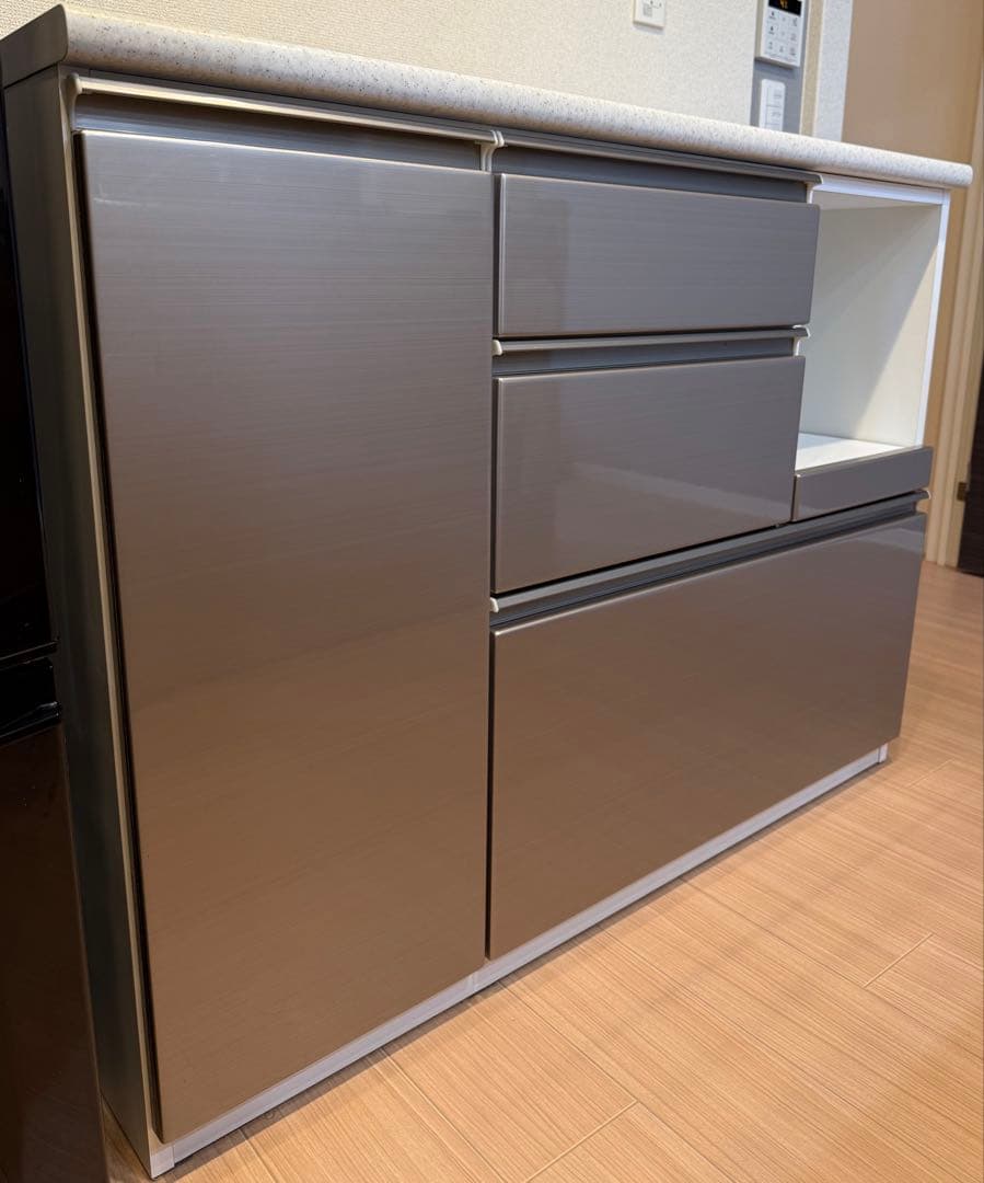 【美品】ニトリ 食器棚 キッチンカウンター 120cm