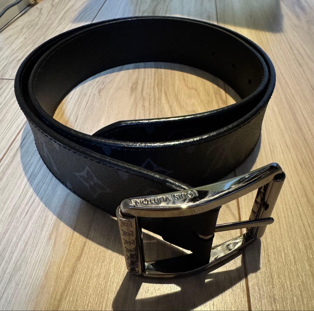 早い者勝ち！　ルイヴィトン　ベルト　メンズ　1回のみ使用のほぼ未使用品