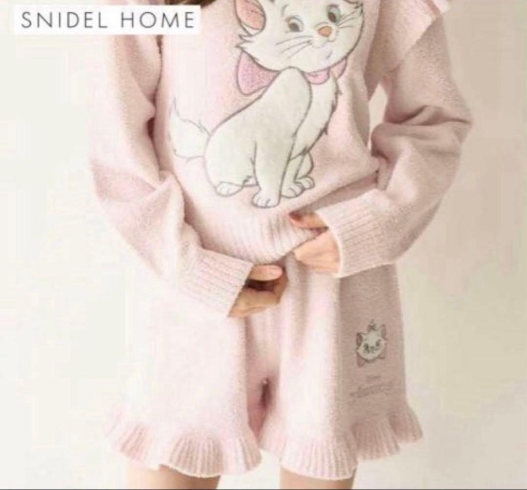 新品♡スナイデルホーム♡ ニットプルオーバー&ショートパンツ　マリーちゃんピンク