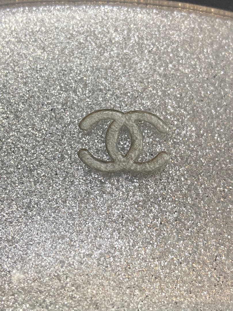 CHANEL シャネル　バレッタ　ラメ