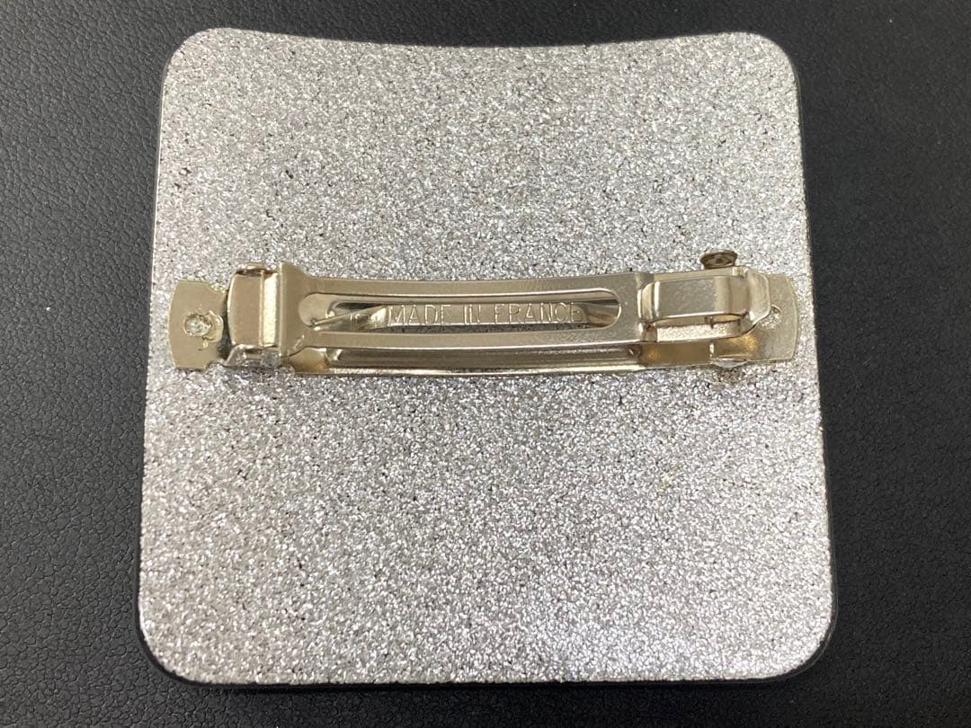 CHANEL シャネル　バレッタ　ラメ