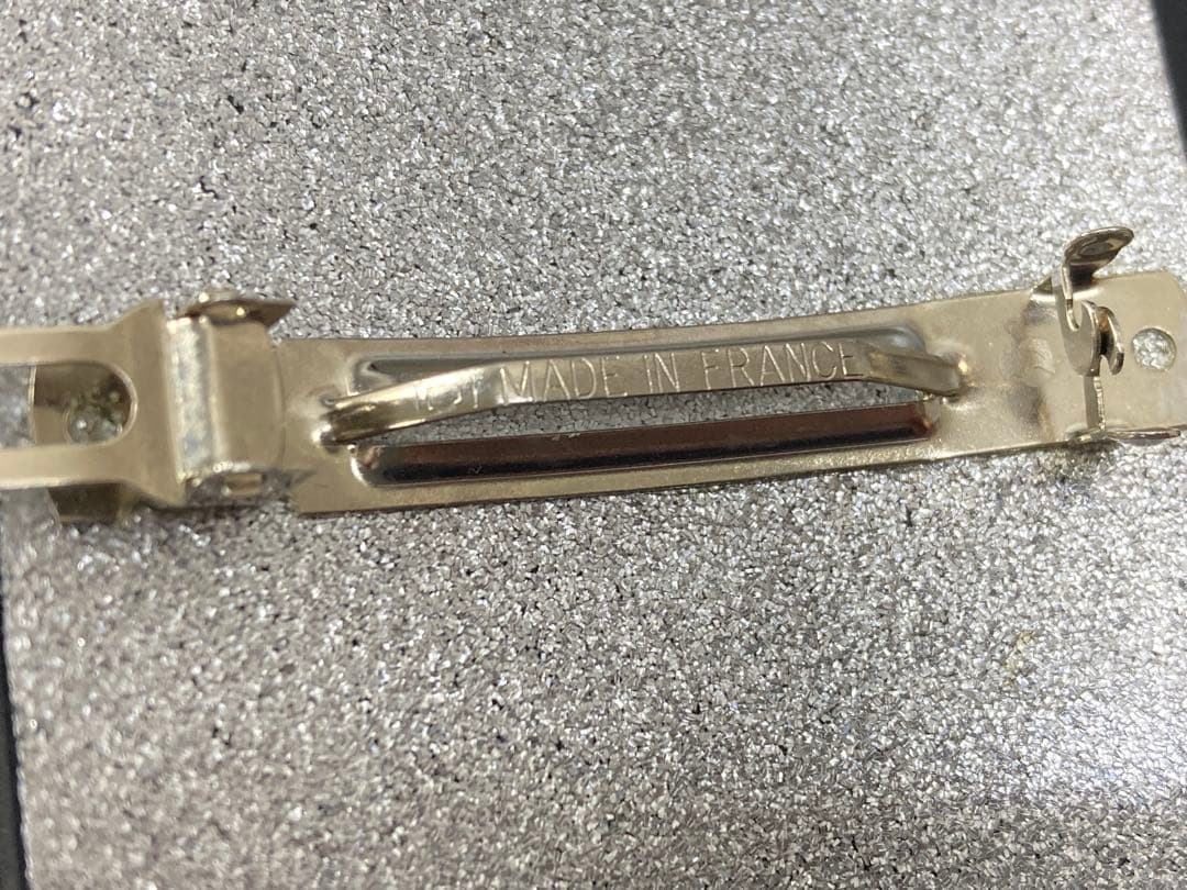 CHANEL シャネル　バレッタ　ラメ