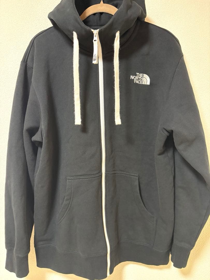 【希少】THE NORTH FACE リアビューフルジップパーカーXL ブラック