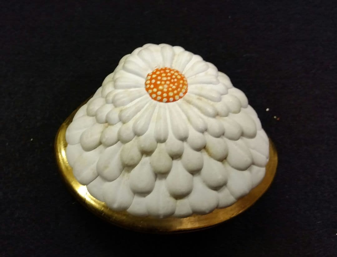 茶道具 香合 菊置上 島津豊泉 有職庵 平安 京都