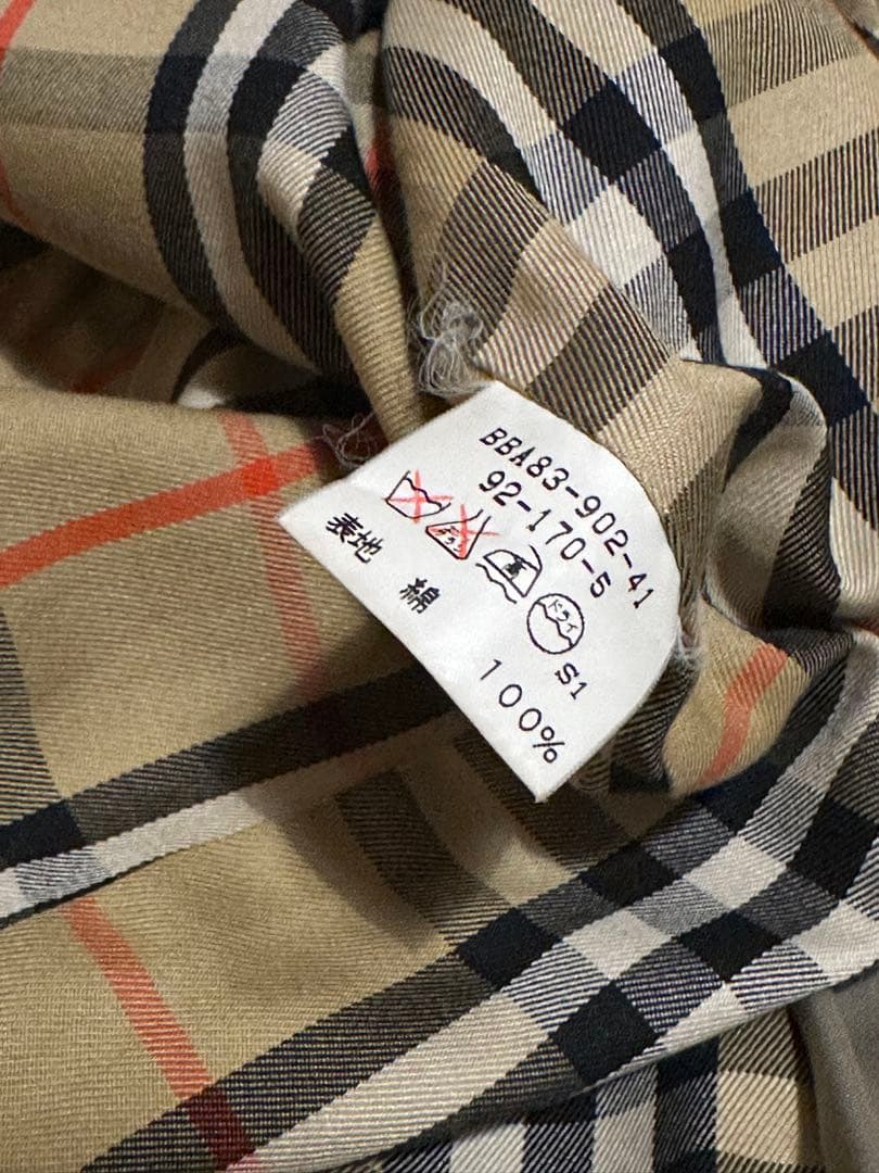 BURBERRY 美品 トレンチコート 三陽商会 ノバチェック