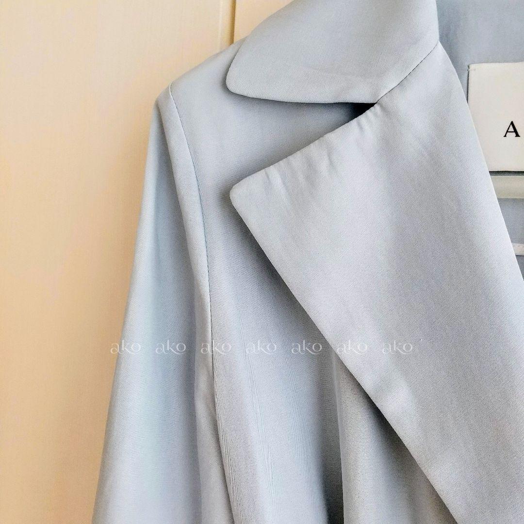 新品タグ付／アナイ メンツイルワッシャーコート スプリングコート 38