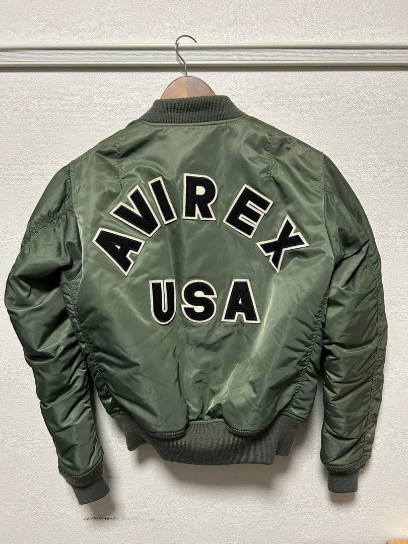 【未使用級】AVIREX MA-1 フライトジャケット　Mサイズ