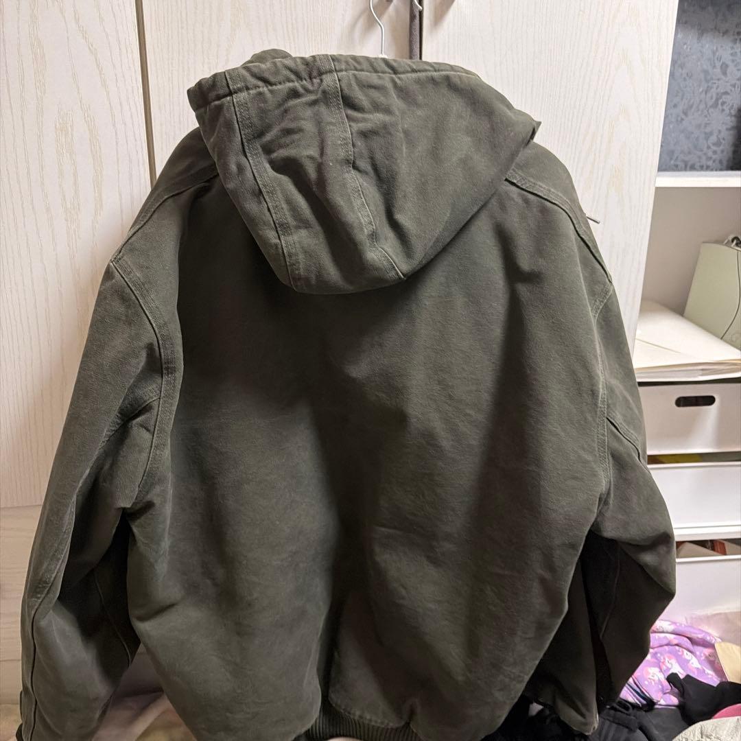 Carhartt フード付きジャケット ダークグリーン