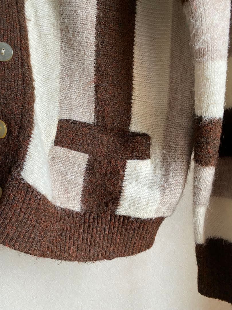 Orlon Campus キャンパス　70s アクリルカーディガン Lサイズ