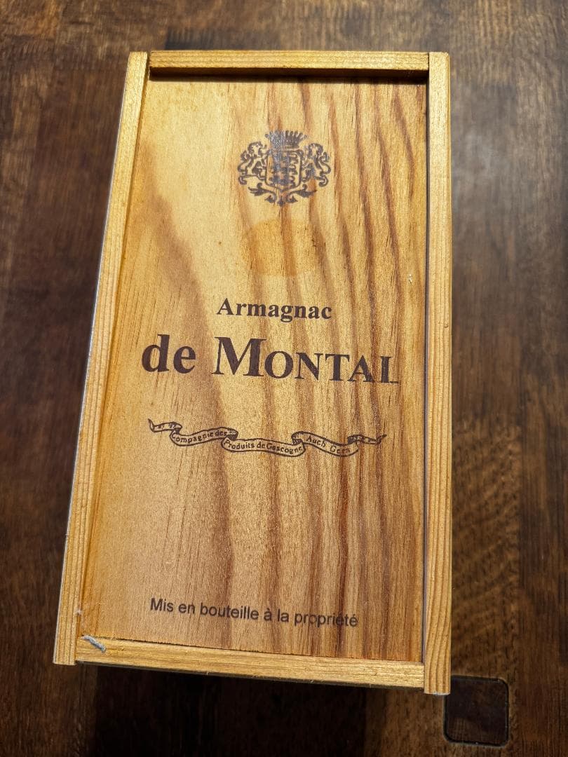Armagnac de MONTAL 1962年 ブランデー
