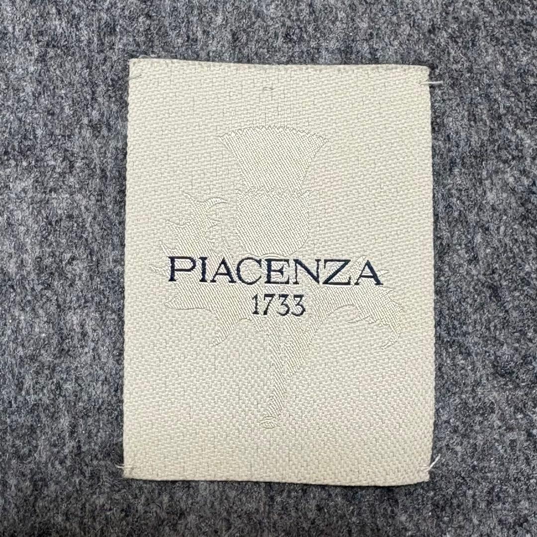 美品 ピアチェンツァ カシミヤ シルク マフラー ストール くすみピンク グレー