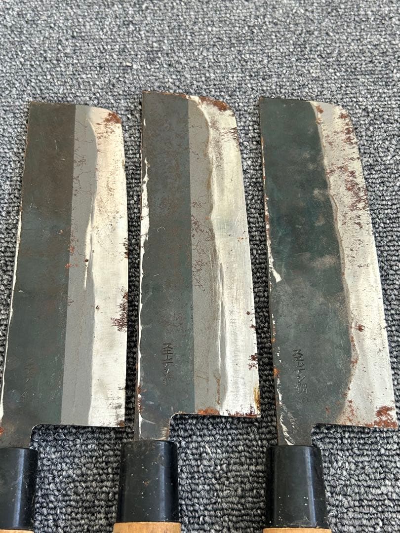 古龍　手打包丁　御料理包丁　3点セット