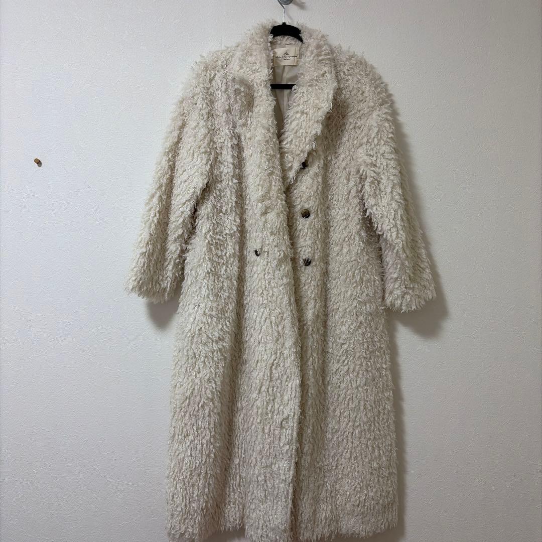 ジャケット・アウター acka poodle boa long coat