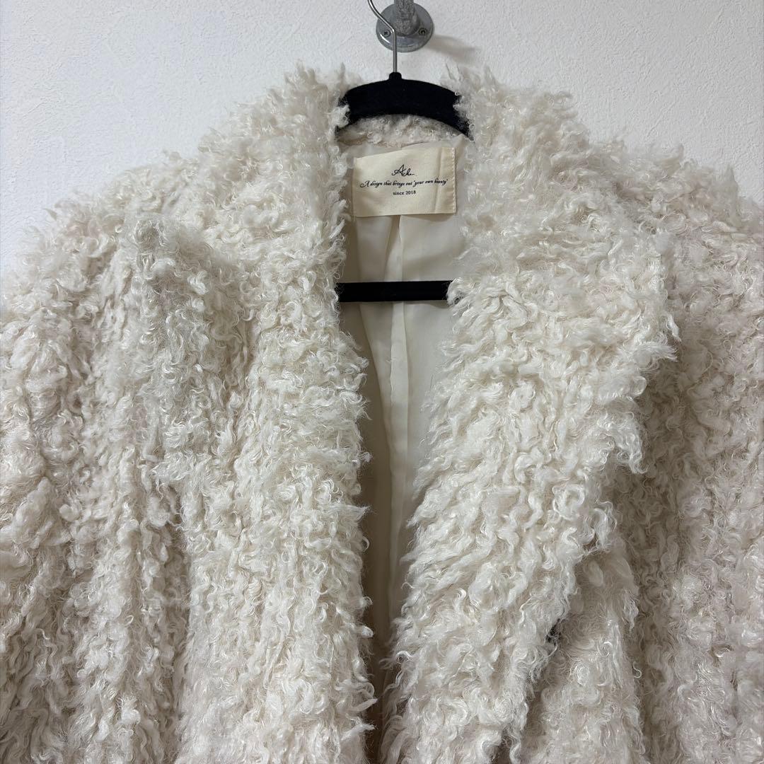 ジャケット・アウター acka poodle boa long coat