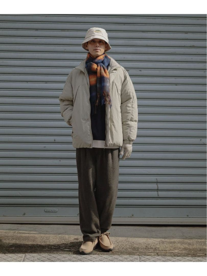 【ニコアンドniko and...】中綿スタンドミリタリーブルゾン