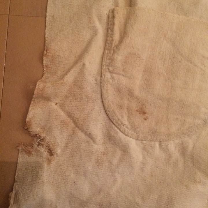 お値下げ。アンティーク エプロン