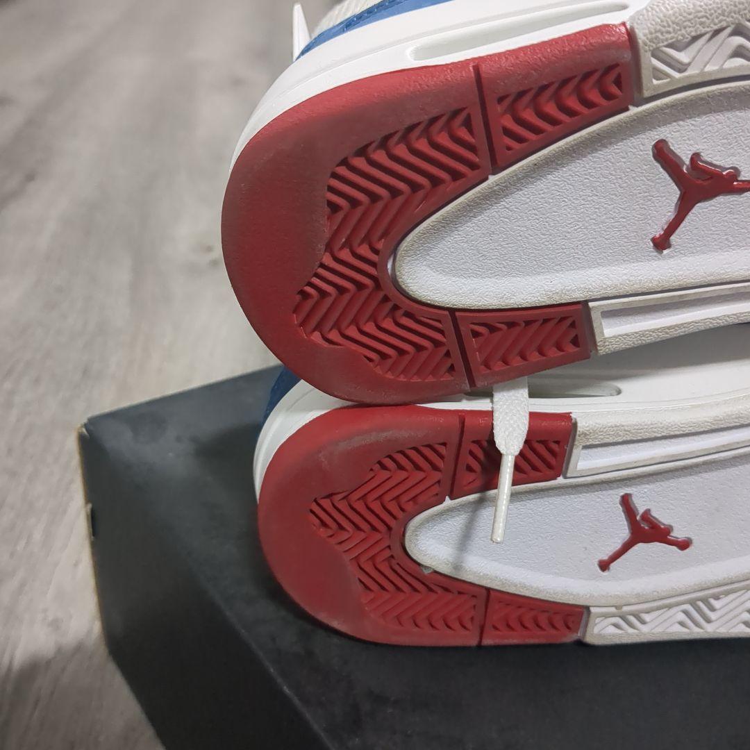 靴 NIKE AIR JORDAN 4 RETRO (GS) FRENCH BLUE