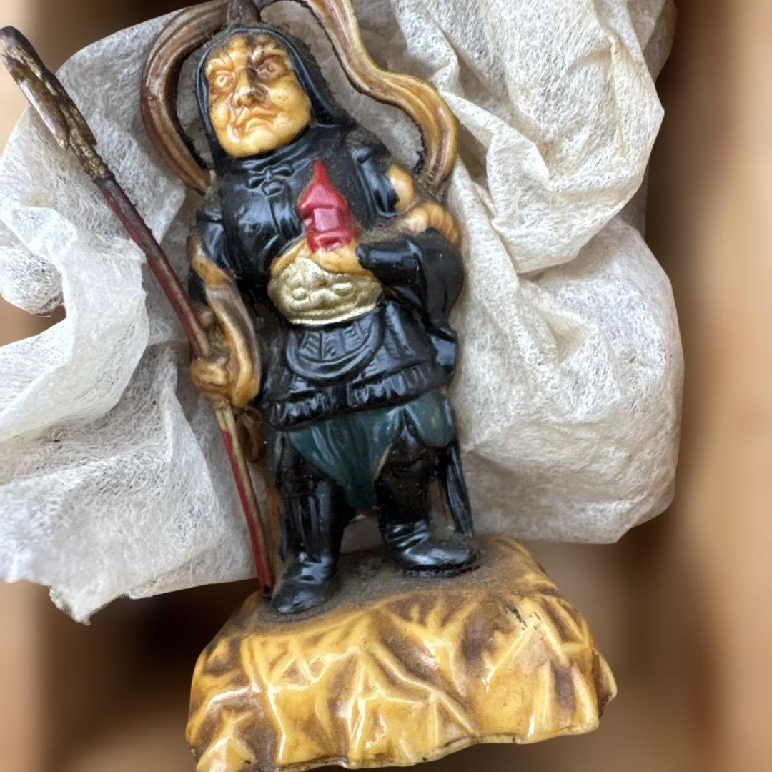 古い七福神の置物　古物
