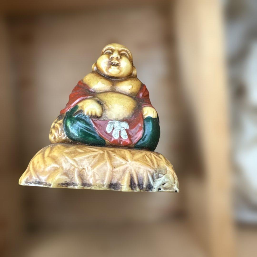 古い七福神の置物　古物