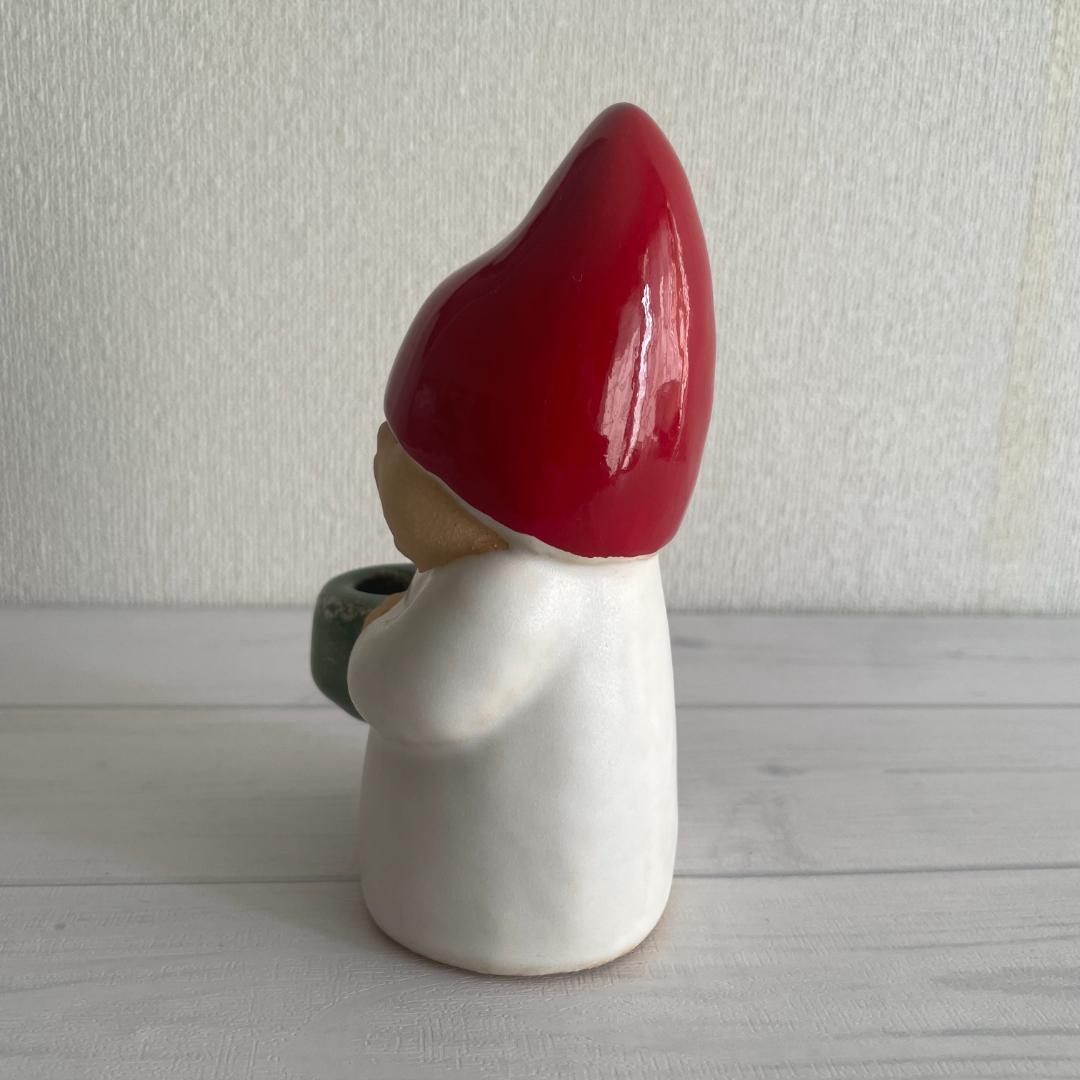 未使用 リサラーソン アドベントチルドレン トムテ キャンドルホルダー