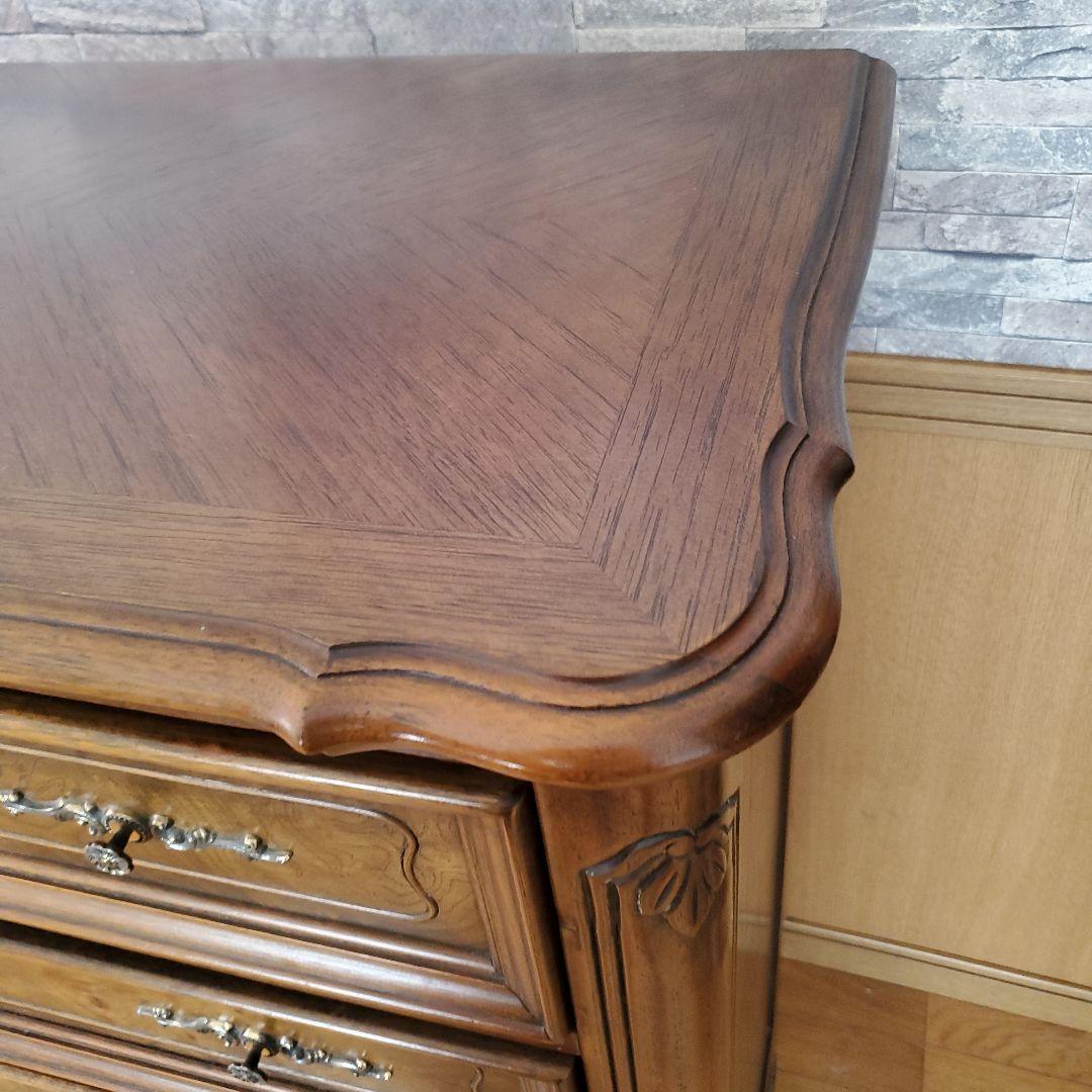 ☆nymmさん専用☆アンティーク　イタリア家具木製チェスト 5段 引き出し付き