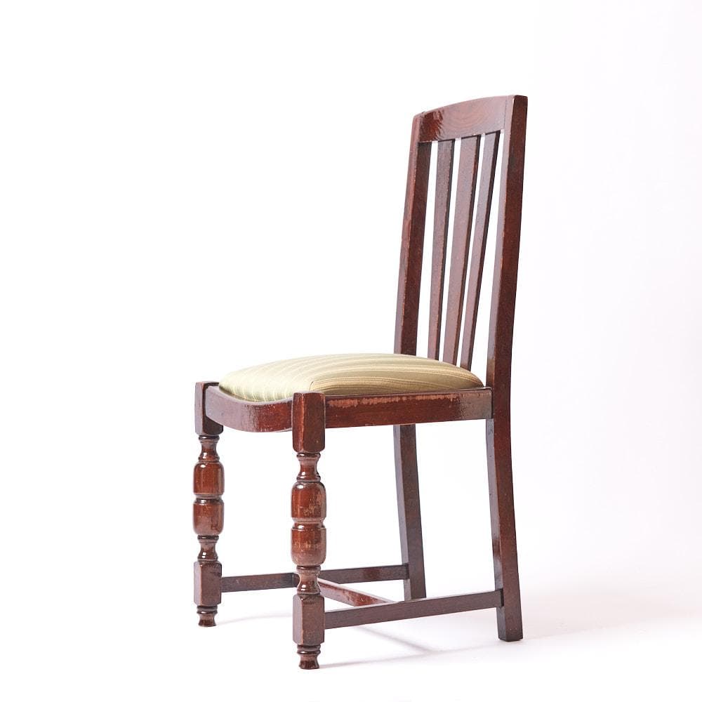 【surf】イギリス製アンティークチェア 1脚③(座面張替済)