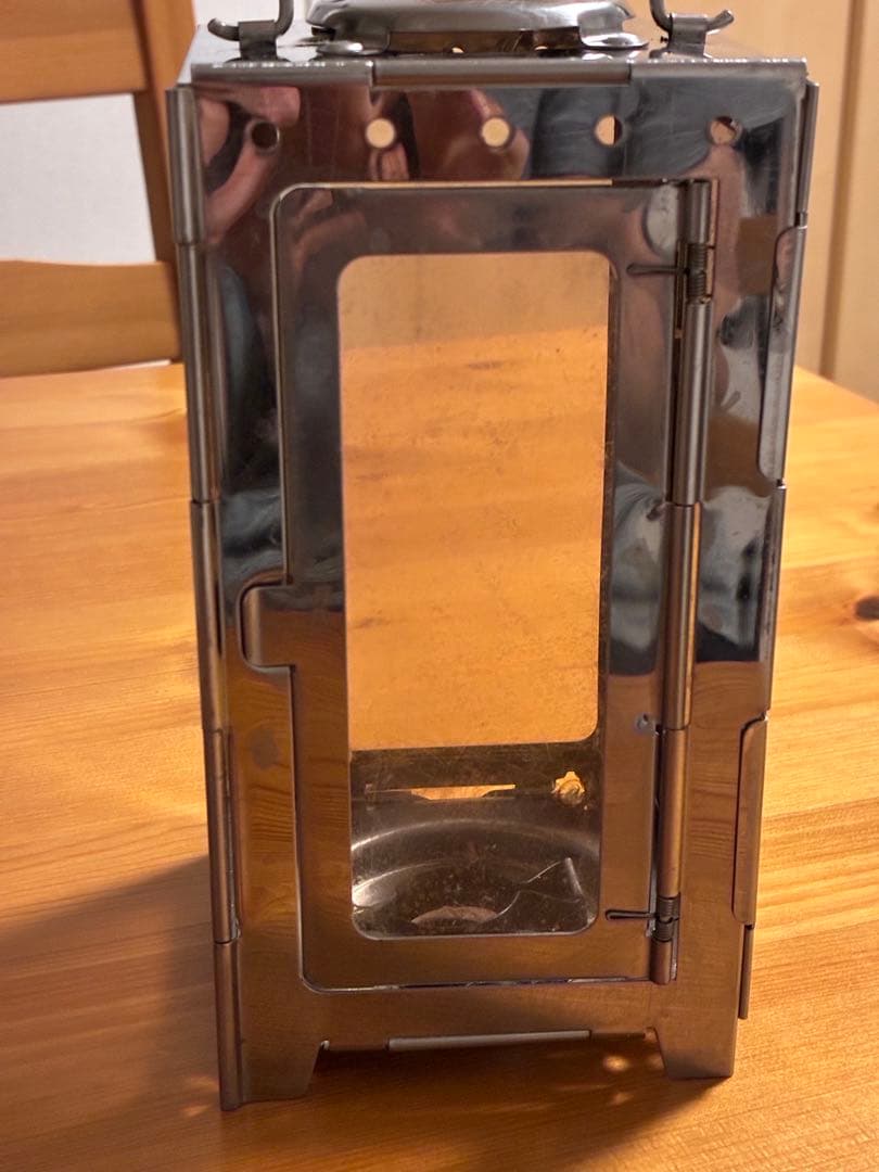 ☆①激レア スイス軍　フォールディングキャンドルランタン ブッシュクラフト　野営