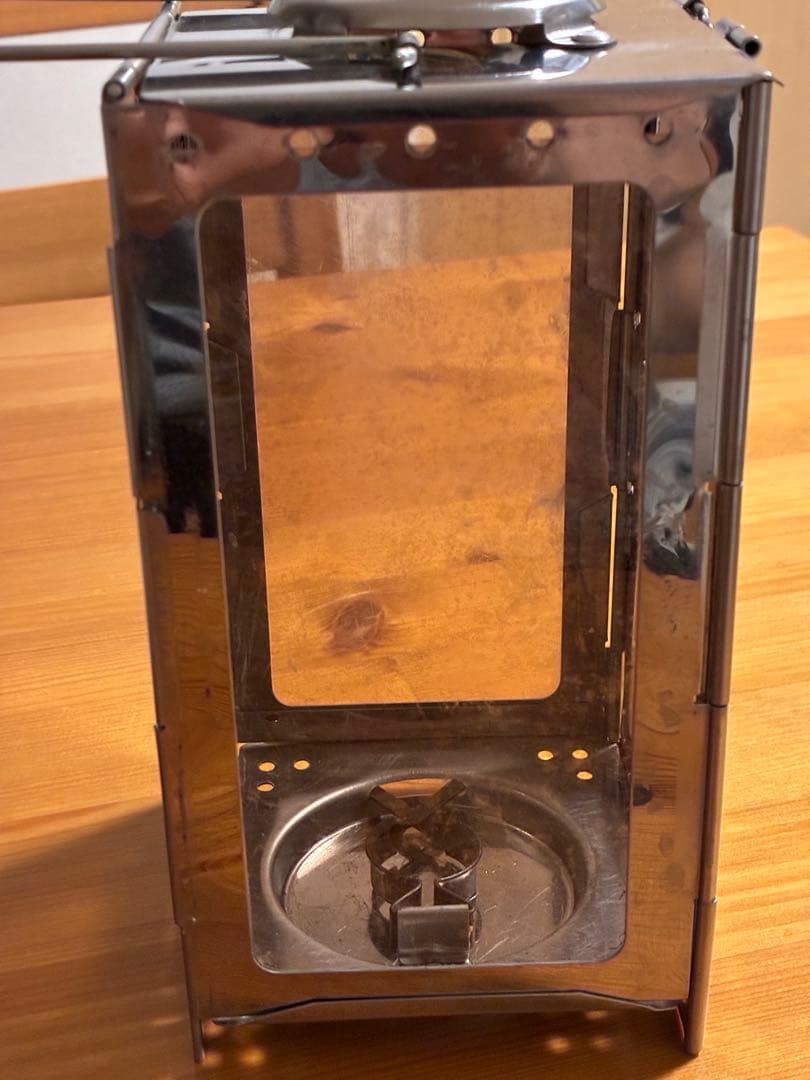 ☆①激レア スイス軍　フォールディングキャンドルランタン ブッシュクラフト　野営