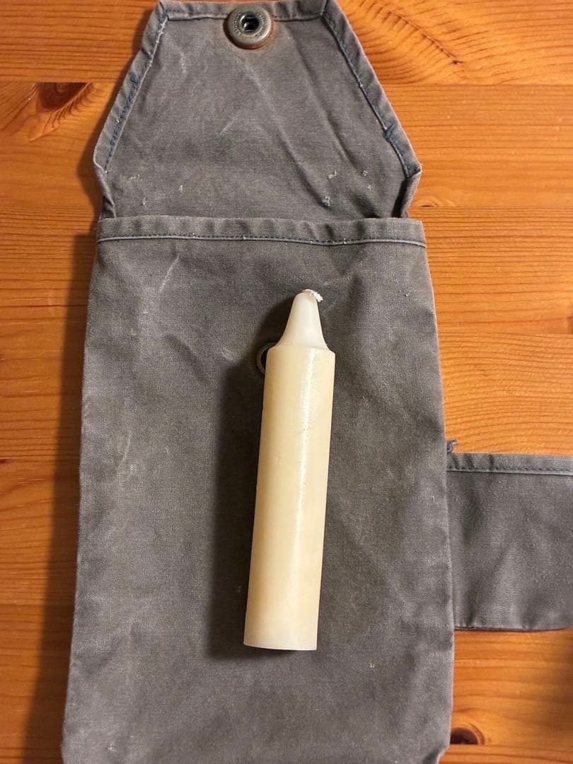 ☆①激レア スイス軍　フォールディングキャンドルランタン ブッシュクラフト　野営