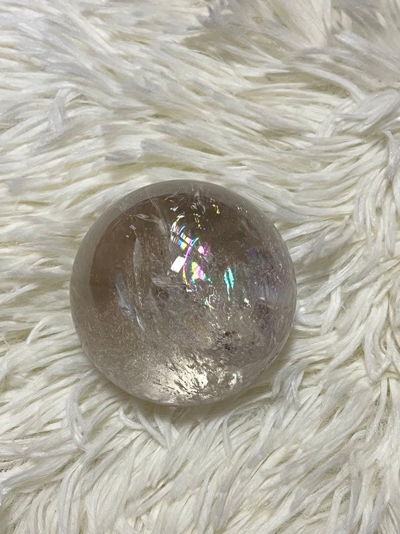 アイリス水晶スフィア　天然石