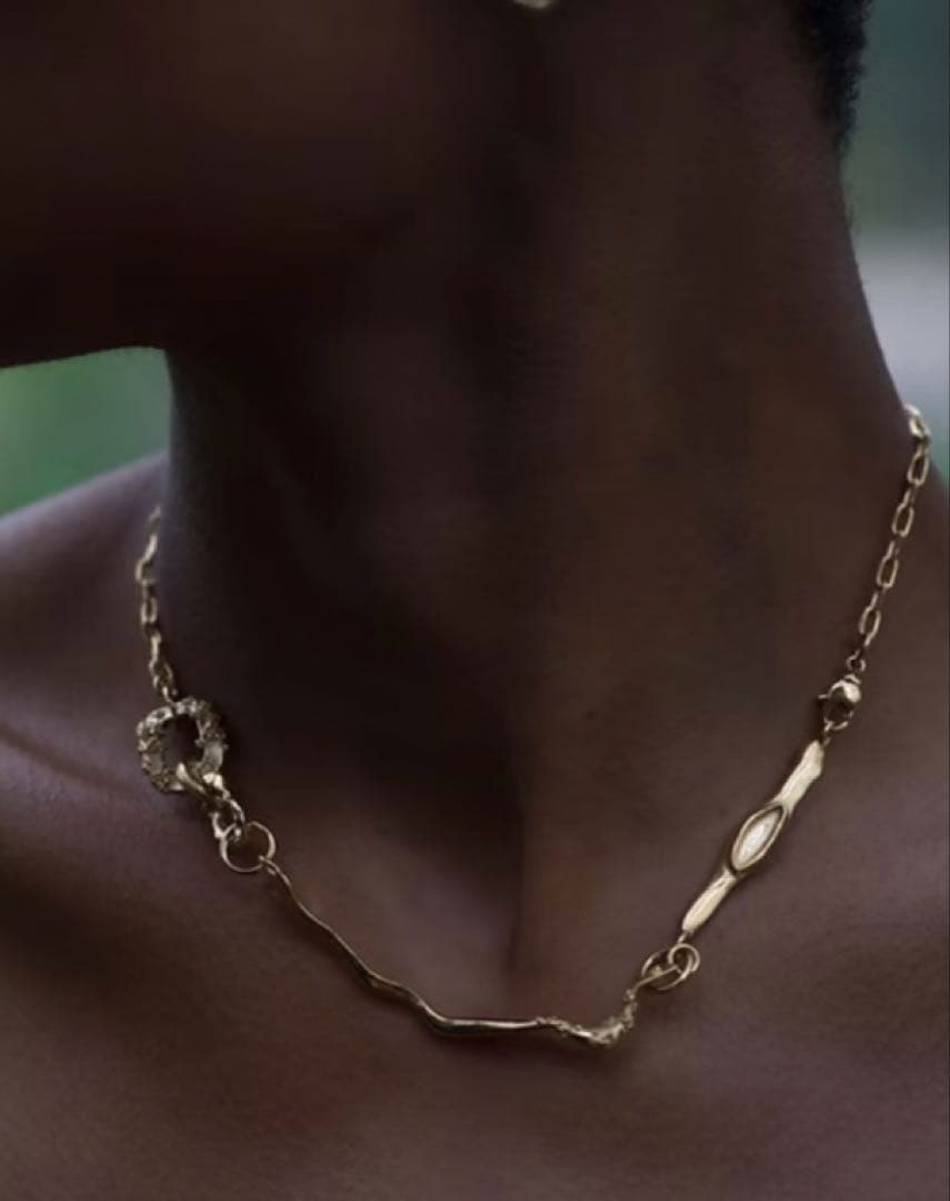 YOSTER Eclectic Nest Small Necklace ゴールド