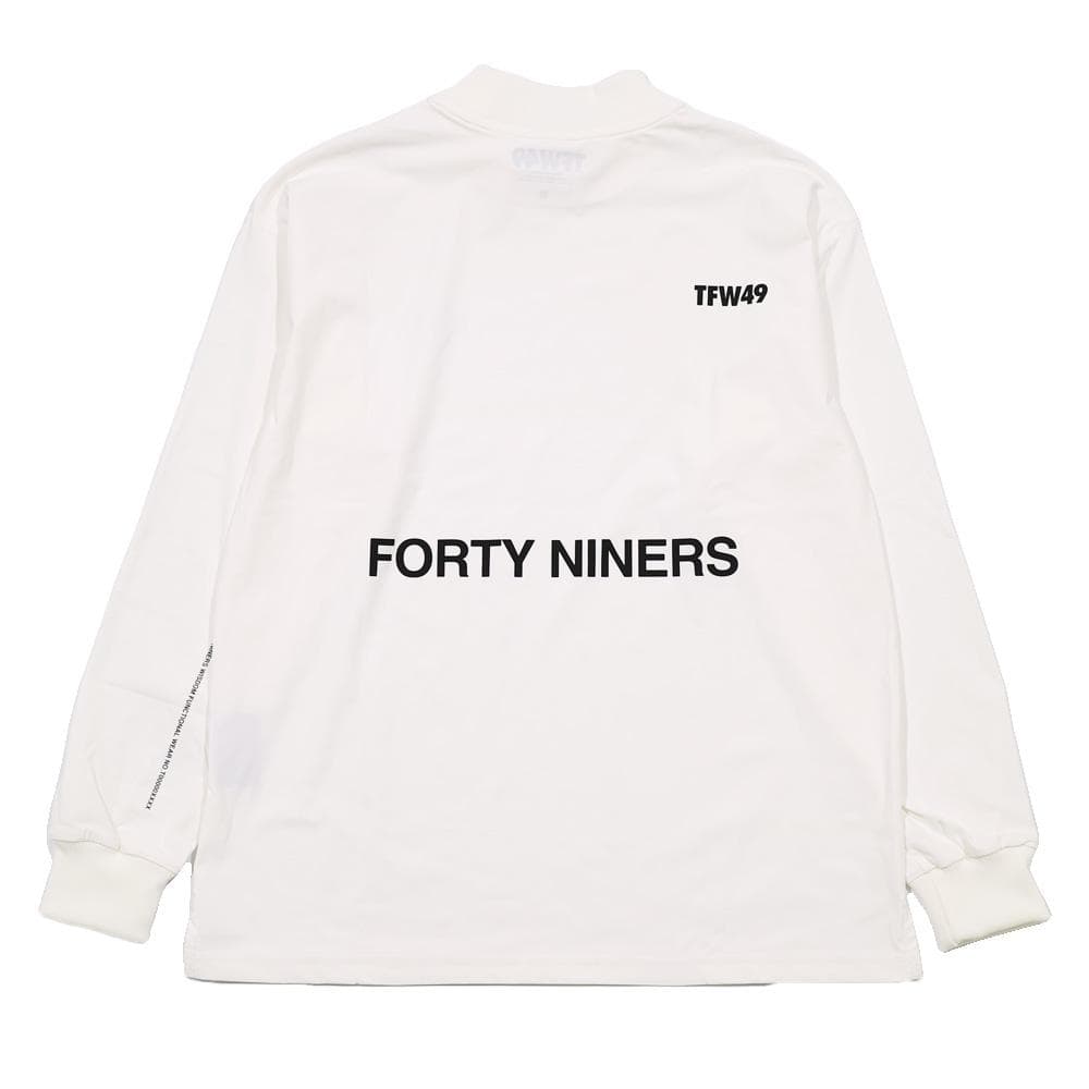 新品☆TFW49☆モックネック ロングスリーブTee