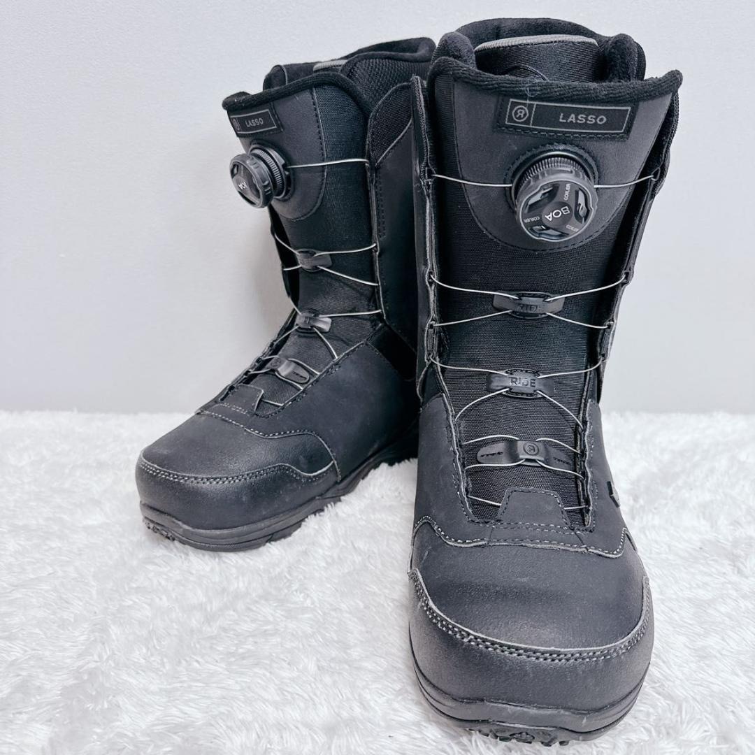 美品 RIDE ライド スノボ ブーツ LASSO ダブル BOA スノーボード