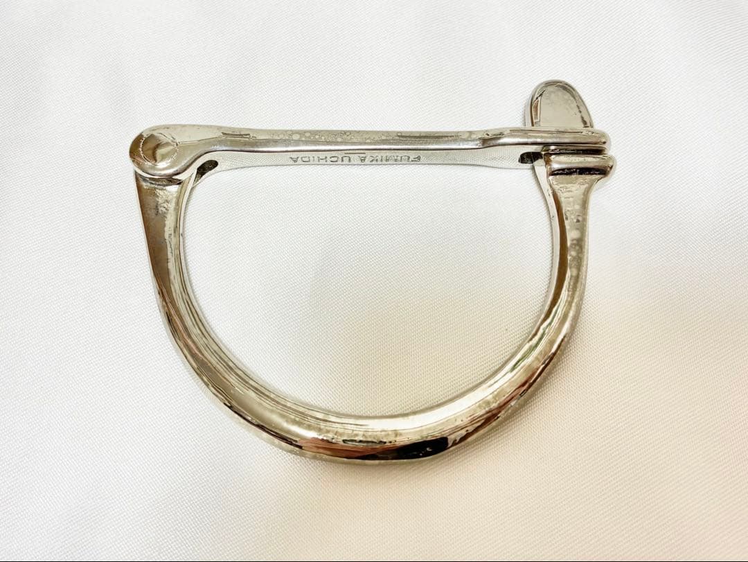 フミカウチダ FUMIKA_UCHIDA D snap バングル シルバー