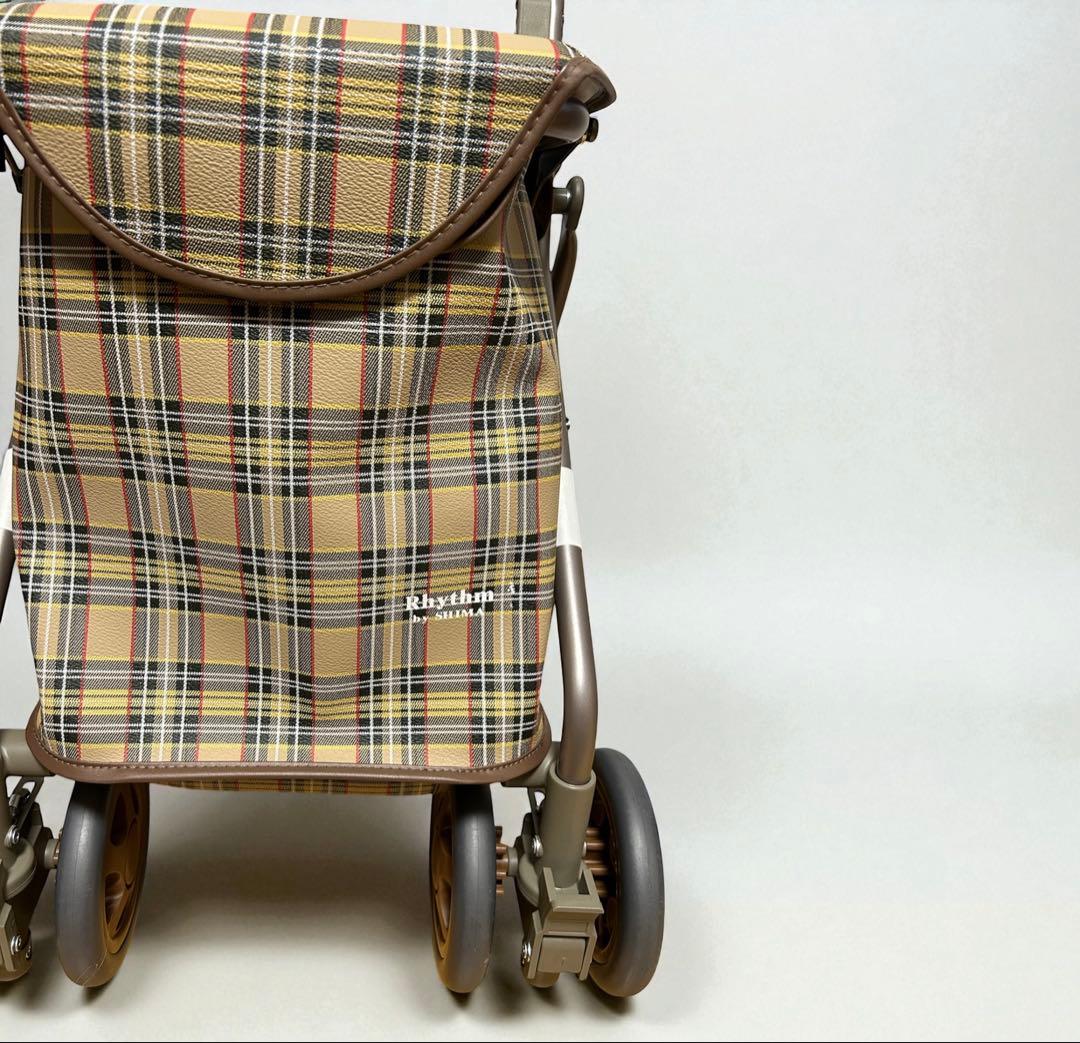 極美品島製作所　リズムRWC SHIMA シルバーカー　ショッピングカート