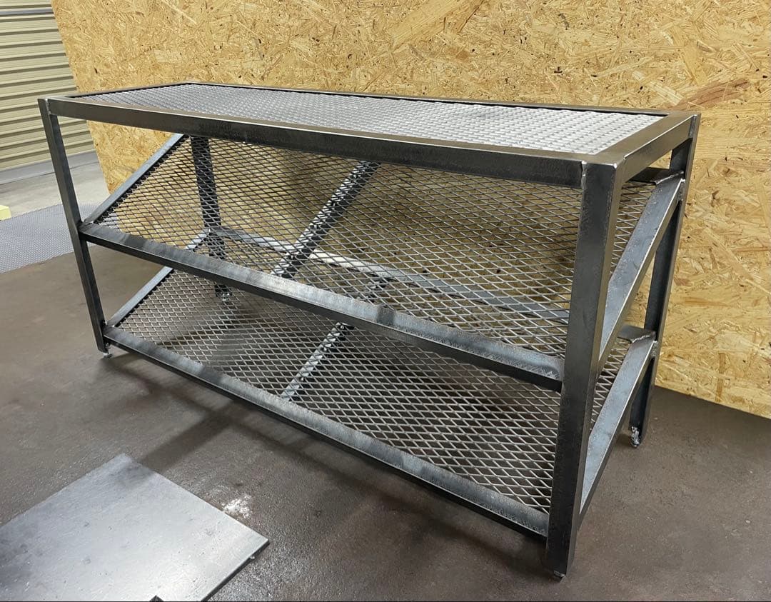 アイアンシェルフ シューズラック3段