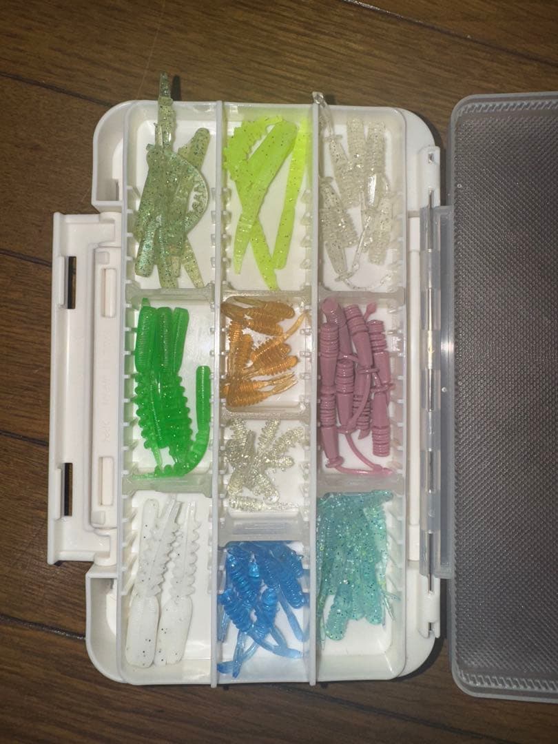 アジングワーム、ジグヘッドセット！